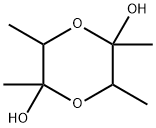 2,3,5,6-四甲基-1,4-二氧杂环-2,5-二醇 结构式