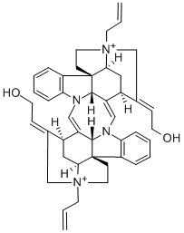 Alcuronium Structure