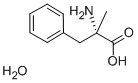 2-甲基-L-苯丙氨酸一水物, 23239-35-2, 结构式