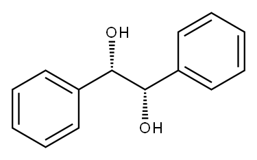 (S,S)-(-)-HYDROBENZOIN Structure