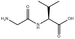 グリシル-DL-バリン 化学構造式