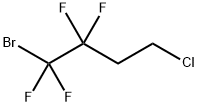 1-ブロモ-4-クロロ-1,1,2,2-テトラフルオロブタン 化学構造式