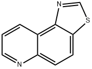 Thiazolo[4,5-f]quinoline (8CI,9CI) Struktur