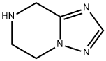 5,6,7,8-四氢-[1,2,4]三唑[1,5-A]吡嗪, 233278-56-3, 结构式