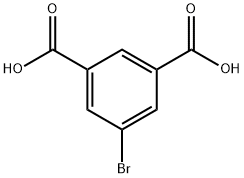 5-ブロモ-1,3-ベンゼンジカルボン酸 化学構造式