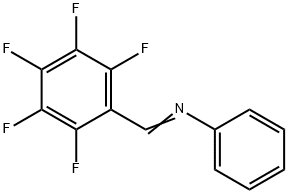 N-Phenyl-2,3,4,5,6-pentafluorobenzenemethanimine Struktur