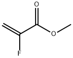 α-フルオロアクリル酸メチル 化学構造式