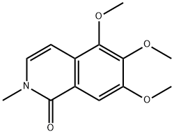 5,6,7-Trimethoxy-2-methylisoquinolin-1(2H)-one Structure