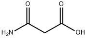 3-アミノ-3-オキソプロピオン酸 化学構造式