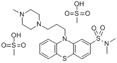 Thioproperazine dimesylate Struktur