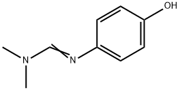 N'-(4-HYDROXYPHENYL)-N,N-DIMETHYLFORMAMIDINE Struktur