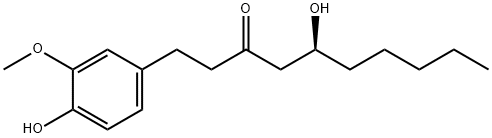 6-姜酚, 23513-14-6, 结构式
