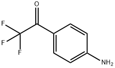 1-(4-氨基苯基)-2,2,2-三氟代乙烷-1-酮, 23516-79-2, 结构式