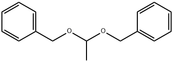 アセトアルデヒドジベンジルアセタール 化学構造式