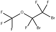1,2-二溴-1,1,2-三氟-2-(三氟甲氧基)乙烷, 2356-57-2, 结构式