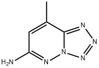 Tetrazolo[1,5-b]pyridazin-6-amine, 8-methyl- (9CI) Structure