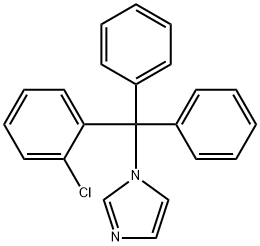 クロトリマゾール 化学構造式