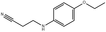 cyanoethyl-p-phenetidine Struktur