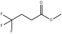 4,4,4-トリフルオロ酪酸メチル 化学構造式