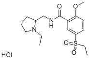 N-[(1-Ethyl-2-pyrrolidinyl)methyl]-5-(ethylsulfonyl)-2-methoxybenzamidmonohydrochlorid