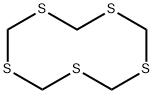 1,3,5,7,9-ペンタチエカン 化学構造式