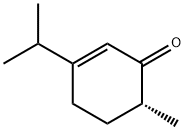 (R)-3-(isopropyl)-6-methylcyclohex-2-en-1-one Structure