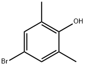 4-ブロモ-2,6-ジメチルフェノール 化学構造式