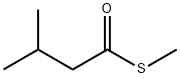3-メチルブタンチオ酸S-メチル 化学構造式