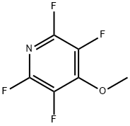 2,3,5,6-テトラフルオロ-4-メトキシピリジン 化学構造式
