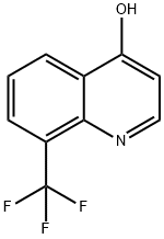 8-(三氟甲基)喹啉-4-醇, 23779-96-6, 结构式