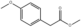 4-甲氧基苯乙酸甲酯 结构式