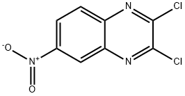 2,3-ジクロロ-6-ニトロキノキサリン 塩化物 化学構造式