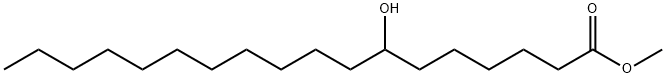 7-ヒドロキシオクタデカン酸メチル 化学構造式
