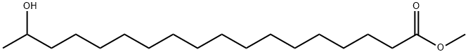 17-ヒドロキシオクタデカン酸メチル 化学構造式