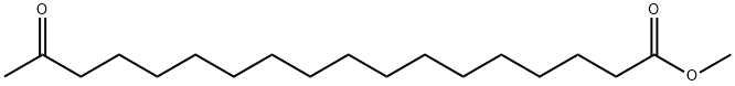 17-オキソオクタデカン酸メチル 化学構造式