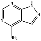 4-氨基吡唑并[3,4-d]嘧啶, 2380-63-4, 结构式