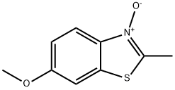 Benzothiazole, 6-methoxy-2-methyl-, 3-oxide (8CI) Structure