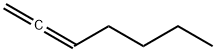 庚-1,2-二烯, 2384-90-9, 结构式