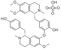 莲心碱高氯酸盐, 2385-63-9, 结构式