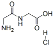 N-glycylglycine hydrochloride Struktur