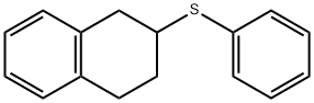 1,2,3,4-Tetrahydro-2-(phenylthio)naphthalene Structure