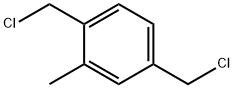 1,4-二(氯甲基)-2-甲基苯, 2387-18-0, 结构式