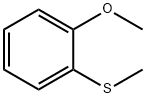 2-メトキシチオアニソール 化学構造式