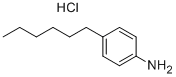 P-HEXYLANILINE HYDROCHLORIDE Structure
