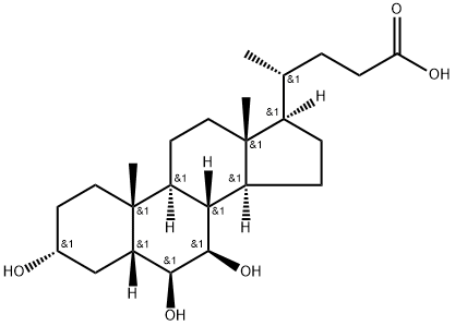 β-Muricholic Acid Struktur