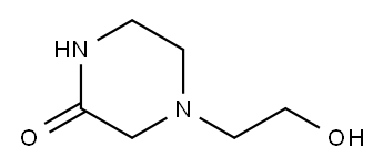 4-(2-HYDROXYETHYL)-PIPERAZIN-2-ONE Structure
