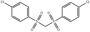 Bis[(4-chlorophenyl)sulfonyl]methane Struktur