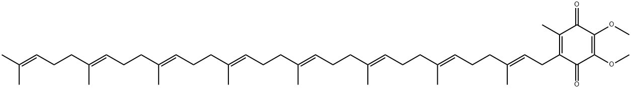 辅酶Q8 结构式