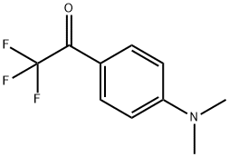 1-(4-Dimethylaminophenyl)-2,2,2-trifluoroethanone Struktur