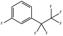 1-Fluoro-3-(pentafluoroethyl)benzene Struktur